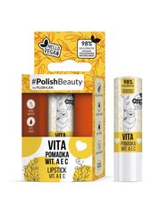 Бальзам для губ Floslek #PolishBeauty Lipstick Vita, 4.1г цена и информация | Помады, бальзамы, блеск для губ | pigu.lt