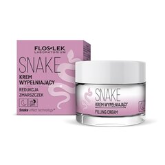 Naktinis veido kremas brandžiai odai Floslek Snake 50 ml kaina ir informacija | Veido kremai | pigu.lt