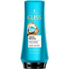 Drėkinamasis kondicionierius normaliems ir sausiems plaukams Gliss Aqua Revive Moisturizing 200 ml kaina ir informacija | Balzamai, kondicionieriai | pigu.lt