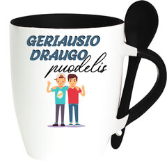 Geriausio draugo puodelis - dovana, 330 ml цена и информация | Оригинальные кружки | pigu.lt