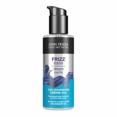 Garbanas ryškinantis aliejus John Fireda Frizz-Ease Dream Curls Oil 100 ml kaina ir informacija | John Frieda Plaukų priežiūrai | pigu.lt