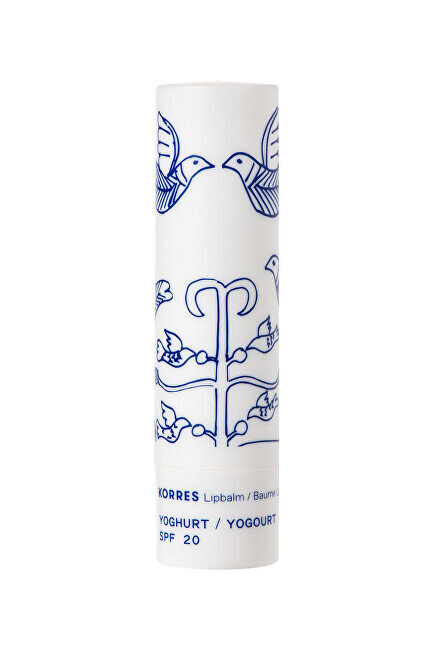 Drėkinamasis lūpų balzamas Korres SPF20 Yoghurt Lip Balm, 4,5 g цена и информация | Lūpų dažai, blizgiai, balzamai, vazelinai | pigu.lt