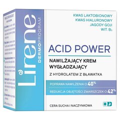 Увлажняющий крем для лица Lirene Acid Power, 50 мл цена и информация | Кремы для лица | pigu.lt