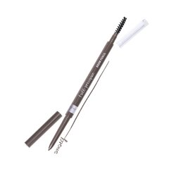 Antakių pieštukas su šepetėliu Lovely Full Precision Brown Pencil Light Brown kaina ir informacija | Antakių dažai, pieštukai | pigu.lt