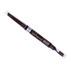 Antakių pieštukas Lovely Waterproof brow pencil 2in1, 02, 1 vnt. kaina ir informacija | Antakių dažai, pieštukai | pigu.lt