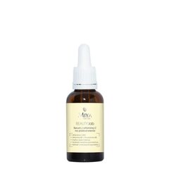 Drėkinamasis serumas su vitaminu C suvienodinantis odos atspalvį Miya Beauty Lab, 30 ml kaina ir informacija | Veido aliejai, serumai | pigu.lt