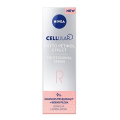 Сыворотка против морщин Nivea Cellular Phyto Retinol Effect Professional, 30 мл цена и информация | Сыворотки для лица, масла | pigu.lt