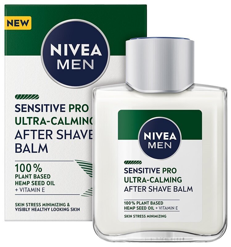 Raminantis balzamas po skutimosi Nivea Men Sensitive Pro Ultra-Calming, 100ml kaina ir informacija | Skutimosi priemonės ir kosmetika | pigu.lt