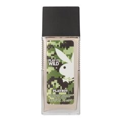 Parfumuotas purškiamas dezodorantas vyrams Playboy Play It Wild for Him, 150ml kaina ir informacija | Parfumuota kosmetika vyrams | pigu.lt