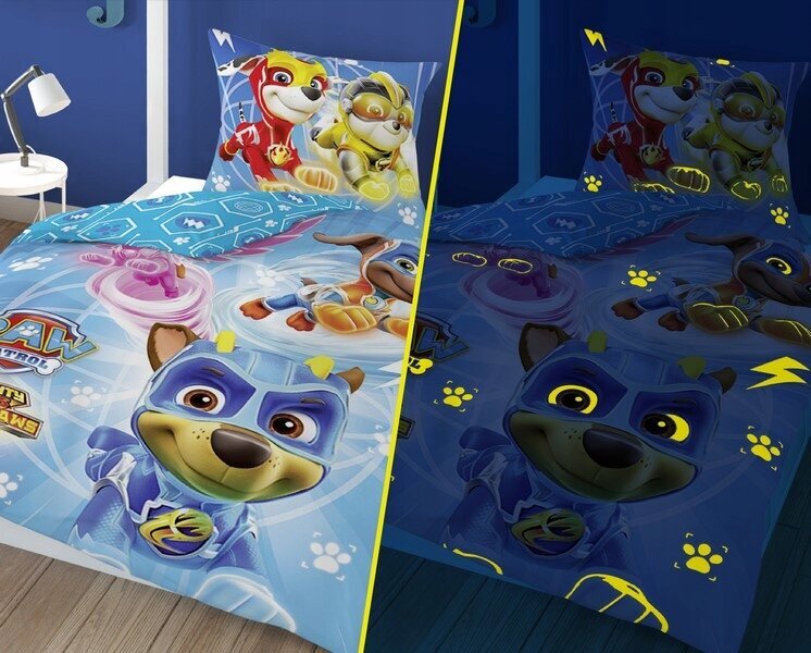 Patalynės komplektas Detexpol Paw Patrol 13 140 x 200 cm kaina ir informacija | Patalynės komplektai | pigu.lt