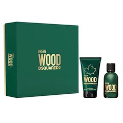 Rinkinys Dsquared vyrams: tualetinis vanduo Wood Pour Homme EDT, 100ml + dušo želė, 150ml kaina ir informacija | Dsquared2 Kvepalai, kosmetika | pigu.lt