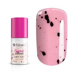 Гибридный лак для ногтей Silcare Eggshell Effect Dry Top UV-Led, 6,5 г цена и информация | Лаки, укрепители для ногтей | pigu.lt