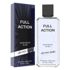 Tualetinis vanduo Street Looks Full Action EDT vyrams, 75 ml цена и информация | Мужские духи | pigu.lt