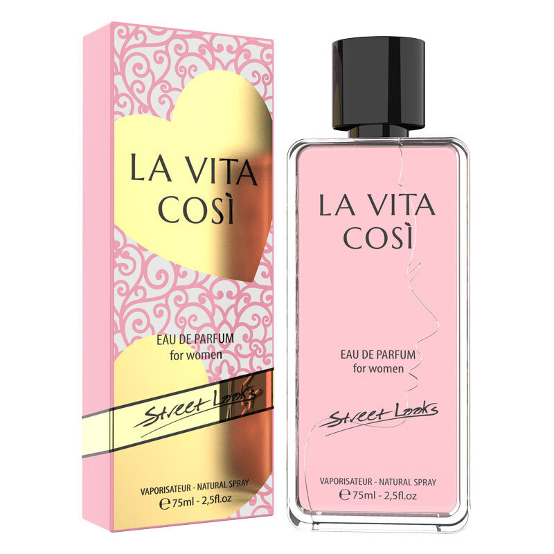 Kvapusis vanduo Street Looks La Vita Cosi For Women EDP moterims, 75ml kaina ir informacija | Kvepalai moterims | pigu.lt