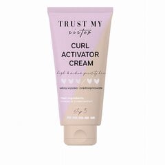 Крем для формирования локонов Trust my Sister Curl Activator Cream, 150 мл цена и информация | Средства для укладки волос | pigu.lt