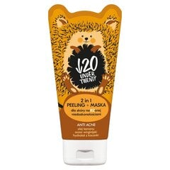 Veido šveitiklis-kaukė Under Twenty Anti Acne 2in1 130 ml kaina ir informacija | Veido prausikliai, valikliai | pigu.lt