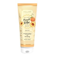 Švelnus veido prausiklis su vynuogių ekstraktu Vollare Peach Vibe Face Wash, 150ml kaina ir informacija | Veido prausikliai, valikliai | pigu.lt