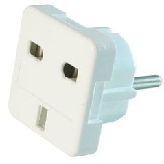 Adapteris Gembird A-AC-UKEU-001, 1 vnt. kaina ir informacija | Gembird Apšvietimo ir elektros prekės | pigu.lt