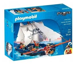 5810 PLAYMOBIL® Piratų laivas, 84 det. kaina ir informacija | Konstruktoriai ir kaladėlės | pigu.lt