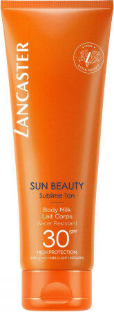 Kūno kremas nuo saulės Lancaster Sun Beauty Body Milk SPF 30, 250 ml kaina ir informacija | Kremai nuo saulės | pigu.lt