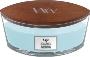 WoodWick свеча WoodWick Seaside Neroli Elipsa 453,6 г цена и информация | Подсвечники, свечи | pigu.lt