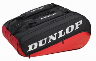 Tennis Bag Dunlop CX Performance 12rackets Thermo black/red цена и информация | Товары для большого тенниса | pigu.lt