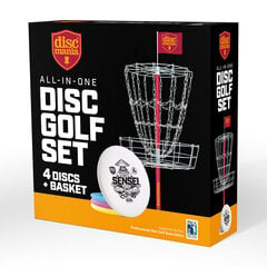 Дисковая мишень для гольфа с дисками DISCMANIA цена и информация | Диск-гольф | pigu.lt