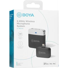 Микрофон Boya BY-M1LV-D Wireless цена и информация | Микрофоны | pigu.lt