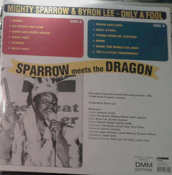 Mighty Sparrow - Sparrow Meets The Dragon, LP, vinilo plokštė, 12" kaina ir informacija | Vinilinės plokštelės, CD, DVD | pigu.lt