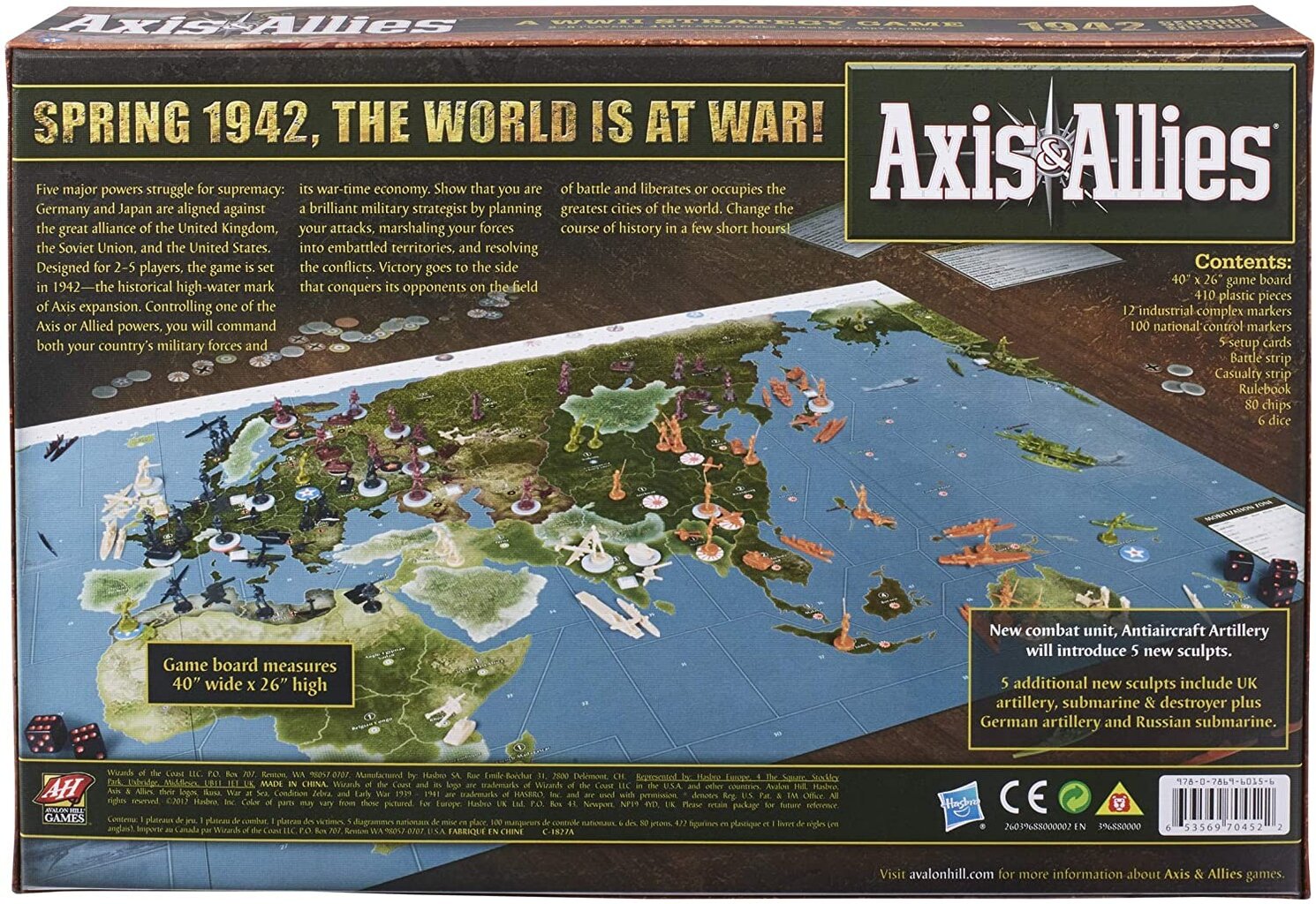 Настольная игра Axis & Allies 1942 (2nd Edition ), EN цена | pigu.lt