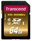 Atminties kortelė Transcend 64GB SDXC 10 klasė цена и информация | Atminties kortelės fotoaparatams, kameroms | pigu.lt