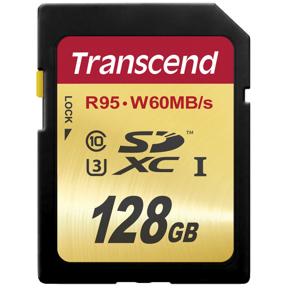 Atminties kortelė Transcend 128GB SDXC 10 klasė kaina ir informacija | Atminties kortelės fotoaparatams, kameroms | pigu.lt