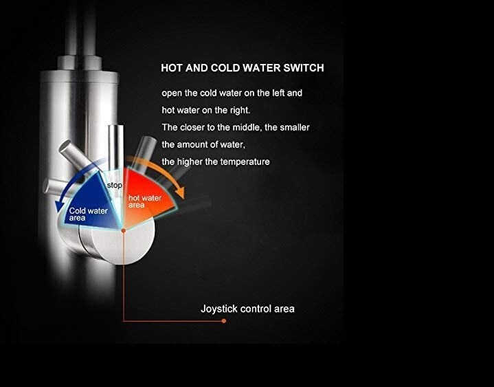 Momentinis vandens šildytuvas su lankstomu čiaupu ,,Tavalax Nerūdijantis plienas'' kaina ir informacija | Vandens šildytuvai | pigu.lt