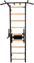 Gimnastikos sienelė su strypu ir turėklais mankštai BenchK 312B kaina ir informacija | Gimnastikos sienelės | pigu.lt