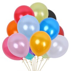 Spalvoti balionai Mix Pastel, 25vnt kaina ir informacija | Balionai | pigu.lt