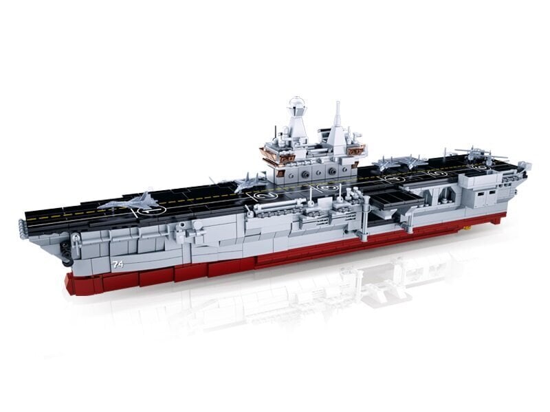 Sluban army model Aircraft Carrier цена и информация | Konstruktoriai ir kaladėlės | pigu.lt