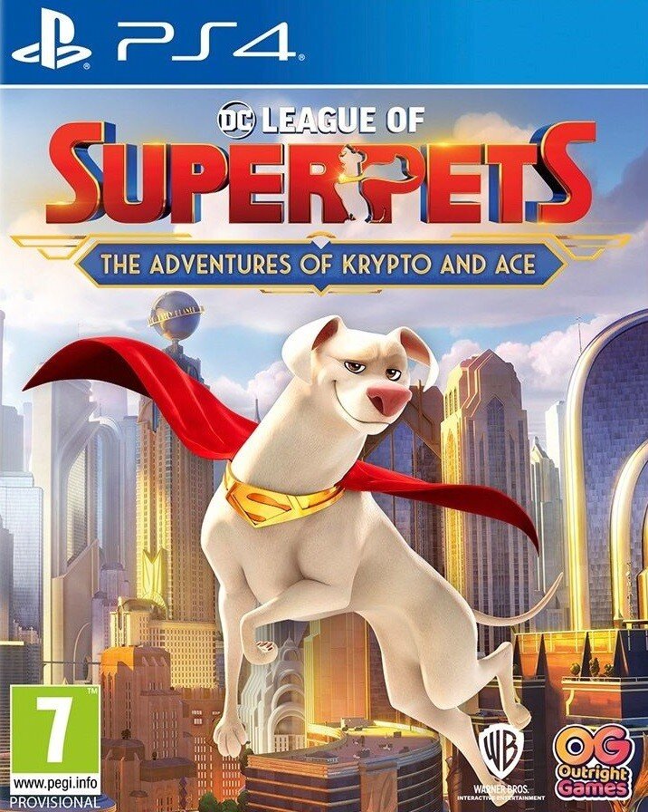 DC League of Super Pets: The Adventures of Krypto and Ace kaina ir informacija | Kompiuteriniai žaidimai | pigu.lt