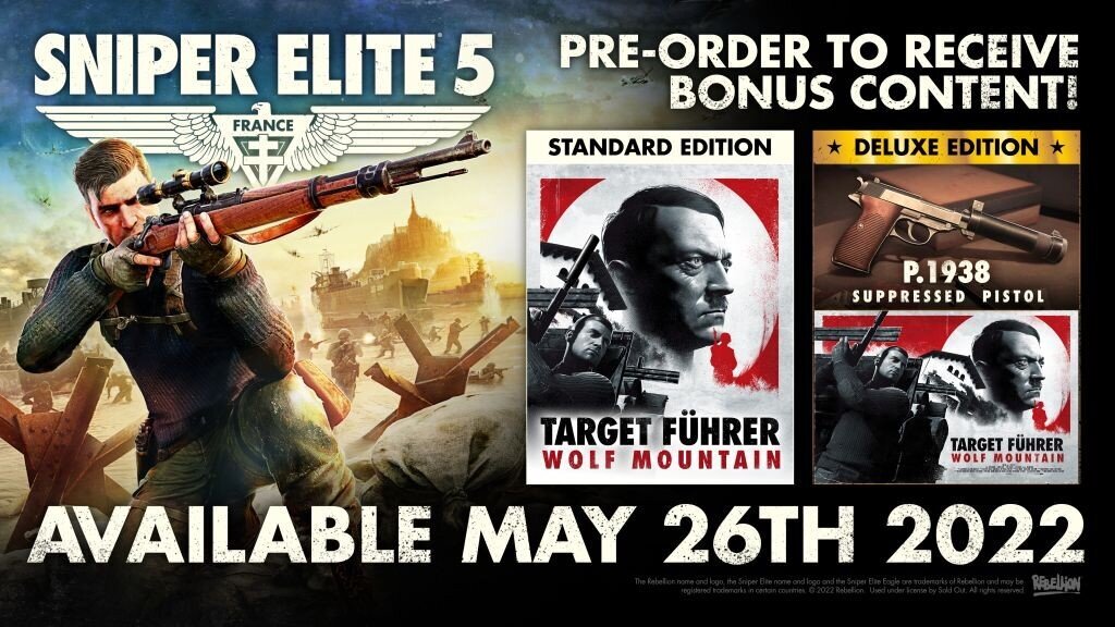 Sniper Elite 5 Deluxe Edition Playstation 5 PS5 kaina ir informacija | Kompiuteriniai žaidimai | pigu.lt