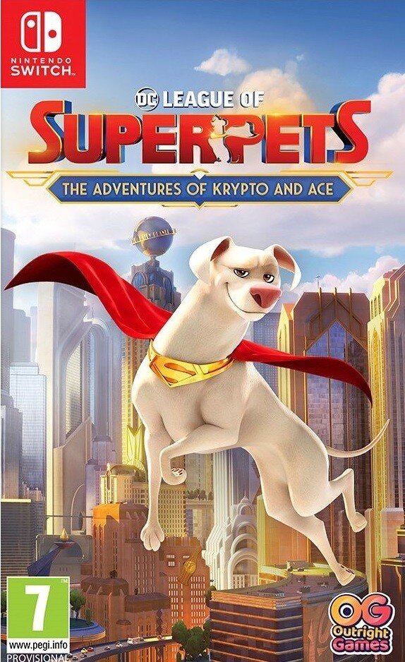 DC League of Super Pets: The Adventures of Krypto and Ace цена и информация | Kompiuteriniai žaidimai | pigu.lt