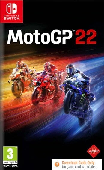 MotoGP 22 (code), Nintendo Switch kaina ir informacija | Kompiuteriniai žaidimai | pigu.lt