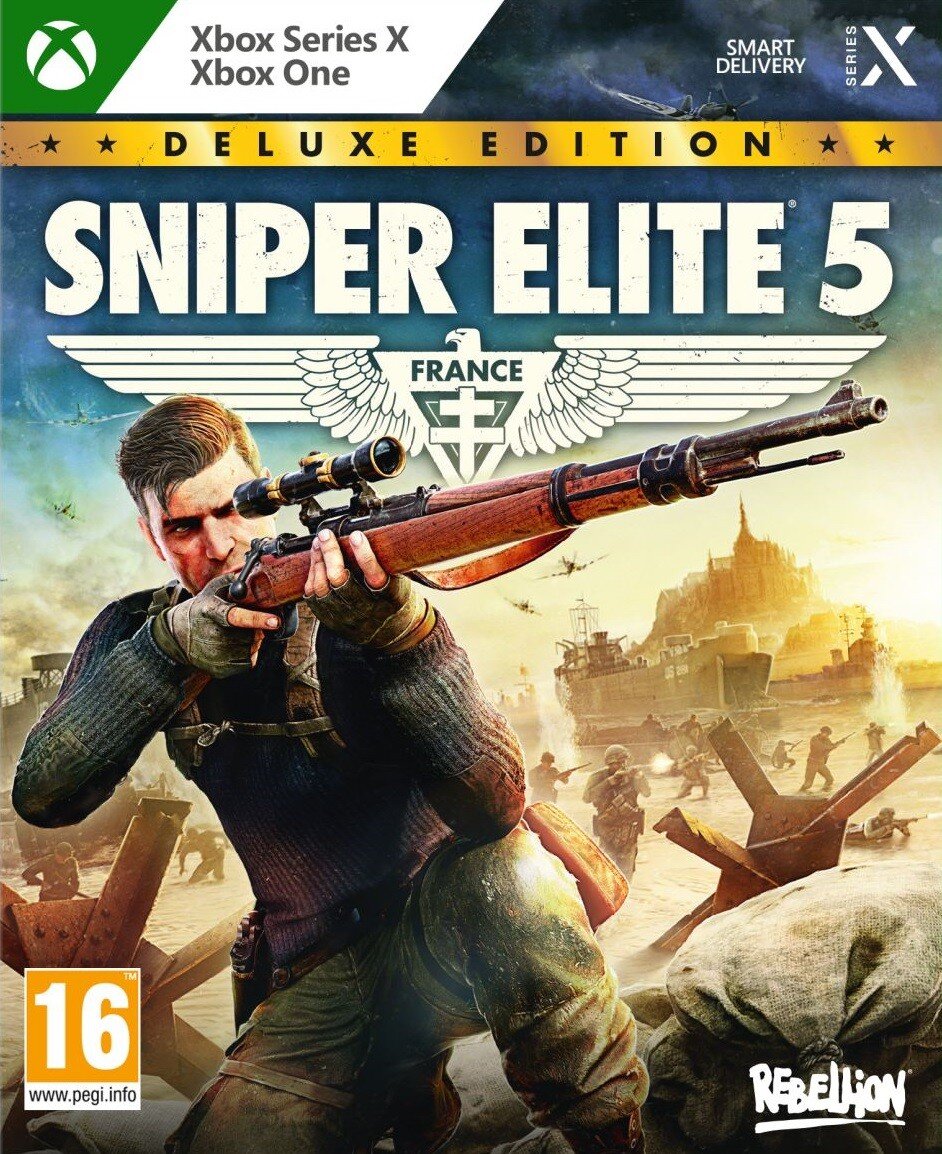 Компьютерная игра Sniper Elite 5 Deluxe Edition Xbox One игра цена | pigu.lt