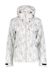 Куртка женская Icepeak BATESLAND, бело-светло-серая цена и информация | Женские куртки | pigu.lt
