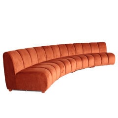 Sofa Kalune Design Carmine, oranžinė kaina ir informacija | Sofos | pigu.lt