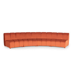 Sofa Kalune Design Carmine, oranžinė kaina ir informacija | Sofos | pigu.lt