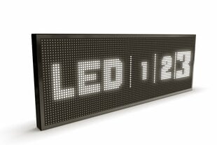 LED švieslentė, 96x48 cm, diodai baltos spalvos, slim kaina ir informacija | Švieslentės | pigu.lt