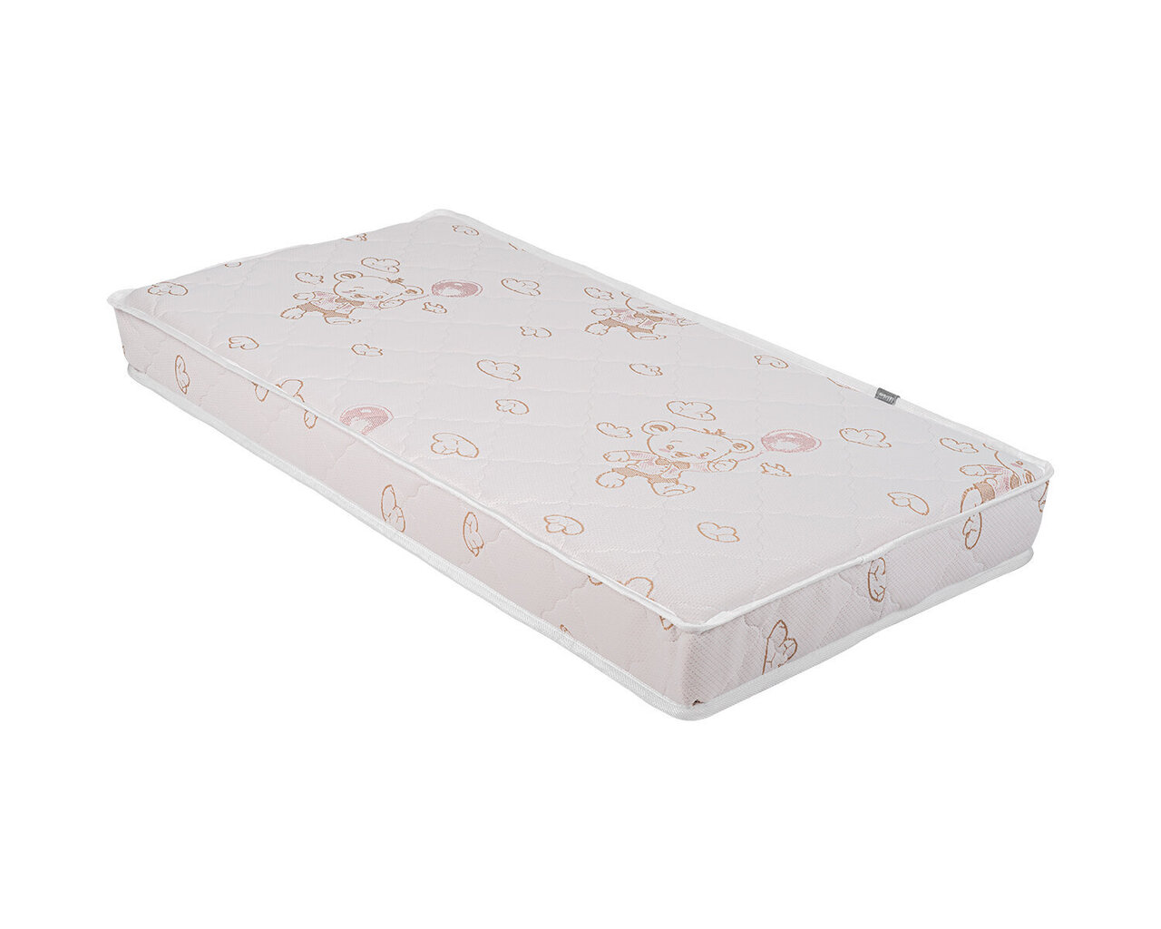 Čiužinys vaikams Kikkaboo Memory Comfort Cool gel 70х140х12 cm, Bear Beige цена и информация | Čiužiniai | pigu.lt