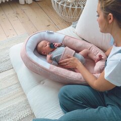Kūdikio lizdelis Doomoo Misty Pink, rožinis kaina ir informacija | Vokeliai, miegmaišiai, pagalvės | pigu.lt