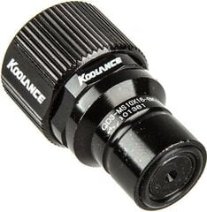 Koolance QD3 Male Quick Disconnect No-Spill Coupling, Compression for 10mm x 16mm (3/8in x 5/8in) Black (QD3-MS10X16-BK) kaina ir informacija | Aušinimas vandeniu - aksesuarai | pigu.lt