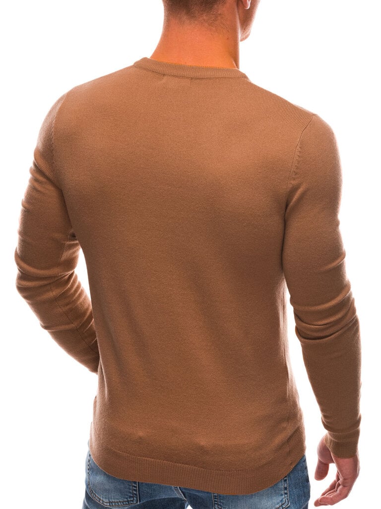 Vyriškas megztinis Edoti E199 ruda kaina ir informacija | Megztiniai vyrams | pigu.lt