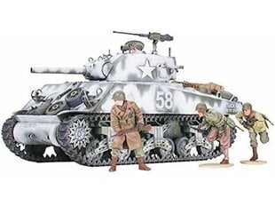 Сборная пластиковая модель Tamiya - U.S. Medium Tank M4A3 Sherman 105mm Howitzer Assault Support, 1/35, 35251 цена и информация | Конструкторы и кубики | pigu.lt